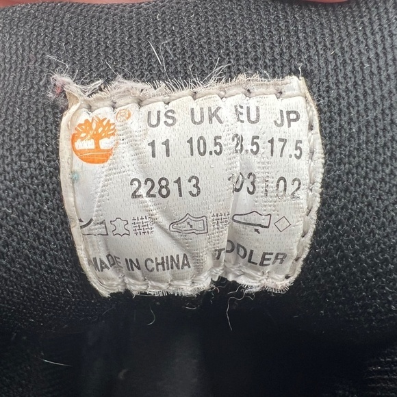 Timberland Brown Back Road Hiking Ankle Boots Size 11 Boy’s - Picture 2 of 7